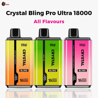 Crystal Bling Ultra 18000 Disposable Vape