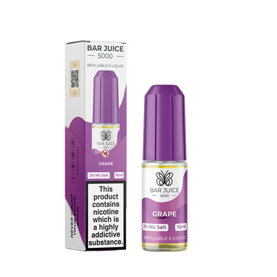 Bar Juice 5000 e liquid grape flavor