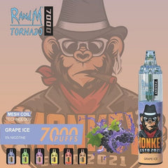 grape ice r and m tornado 7000 disposable Vape