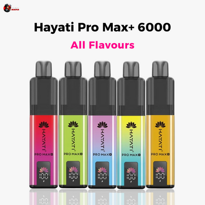 Hayati Pro Max+ 6000 Prefilled Pod Kit - All Flavours