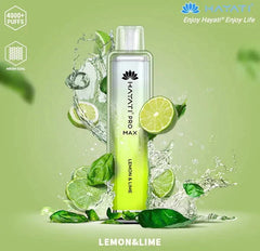 lemon & lime hayati pro max 4000 puffs disposable vape