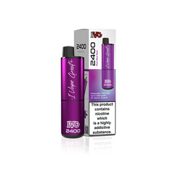 plum blue razz Ivg 2400 Puffs Disposable Vape