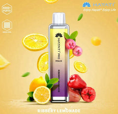 Riberry Lemonade hayati pro max 4000 puffs disposable vape