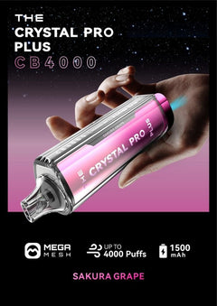 Crystal Pro PLUS 4000 Puffs