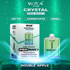 double apple crystal pro max 10000 disposable vape