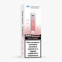 fizzy cherry hayati pro mini 600 puffs disposable vape