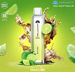 lime cola hayati pro max 4000 puffs disposable vape