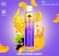 blackcurrant mango hayati pro max 4000 puffs disposable vape