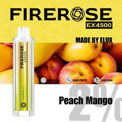 peach manago elux firerose EX4500 Puffs